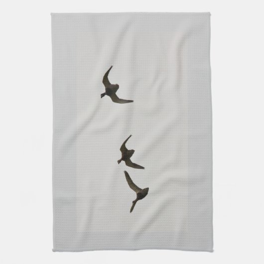 Drie ganzen theedoek (Verticaal)