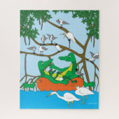Drie Gators Legpuzzel (Verticaal)