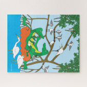 Drie Gators Legpuzzel (Horizontaal)