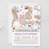 Drie Geest 3e Verjaardag uitnodiging - Meisje (Voorkant)