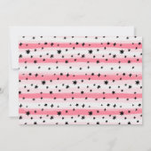 Drie Geest. Girls Halloween 3rd Birthday Foto Kaart (Achterkant)