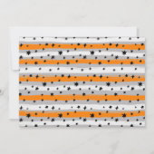 Drie Geest. Halloween 3rd Birthday Foto Kaart (Achterkant)