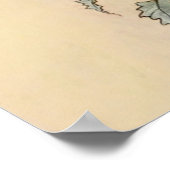 “Drie geesten dol van vreugde” door Warwick Goble Poster (Hoek)