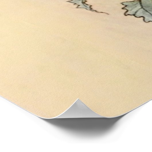 “Drie geesten dol van vreugde” door Warwick Goble Poster (Hoek)