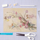“Drie geesten dol van vreugde” door Warwick Goble Tissuepapier (Craft)