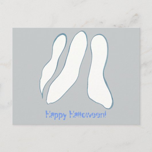 Drie Geesten Happy Halloween Briefkaarten (Voorkant)