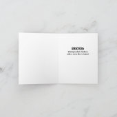 Drie gekke wilde eenden Folded Wenskaart Kaart (Binnen)