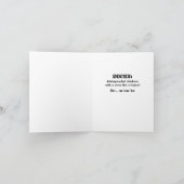 Drie gekke wilde eenden Folded Wenskaart Kaart (Binnen)