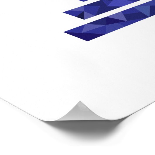 Drie gekleurde ellefante kunst poster (Hoek)