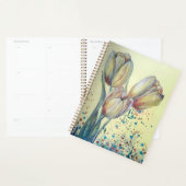 Drie gele tulpen boeket planner (Display)