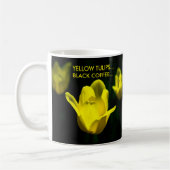 Drie gele tulpen koffiemok (Links)