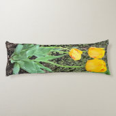 Drie gele tulpen / lichaamskussen (Achterkant)