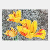 Drie gele Tulpen Sequel / Inpakpapier Vel (Voorkant 2)