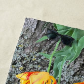 Drie gele Tulpen Sequel / Strandlaken (In situ)