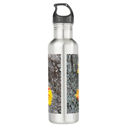 Drie gele Tulpen Sequel / Waterfles (Achterkant)