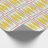Drie Gele Vissen Cadeaupapier (Hoek)