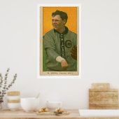 Drie gemberbruine kubussen 1911 poster (Keuken)