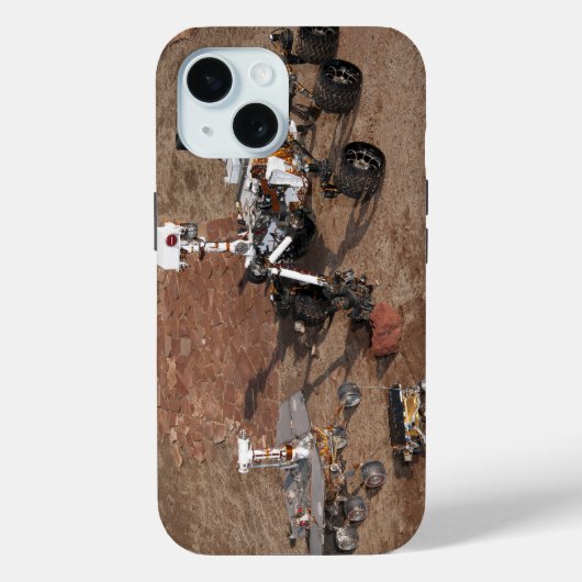 Drie generaties Marsrovers. Case-Mate iPhone Case (Achterkant)