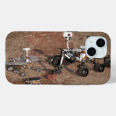 Drie generaties Marsrovers. Case-Mate iPhone Case (Achterkant (horizontaal))