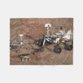 Drie generaties Marsrovers. Fleece Deken (Voorkant (Horizontaal))
