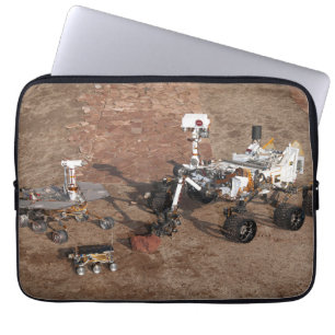 Drie generaties Marsrovers. Laptop Sleeve