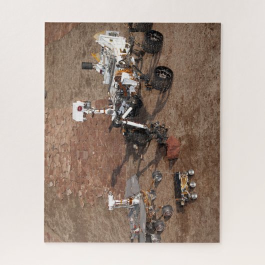Drie generaties Marsrovers. Legpuzzel (Verticaal)