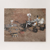 Drie generaties Marsrovers. Legpuzzel (Horizontaal)