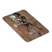 Drie generaties Marsrovers. Magneet (Rechterzijde)