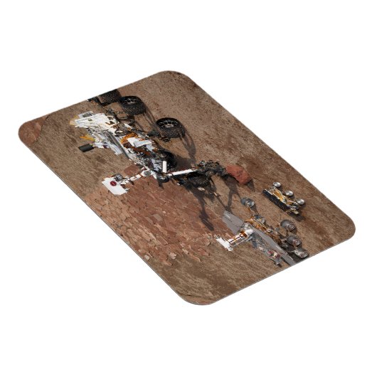 Drie generaties Marsrovers. Magneet (Rechterzijde)