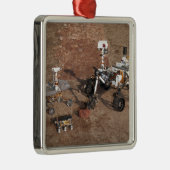 Drie generaties Marsrovers. Metalen Ornament (Rechts)