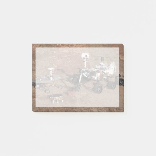 Drie generaties Marsrovers. Post-it® Notes (Voorkant)