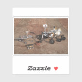 Drie generaties Marsrovers. Sticker (Vel)