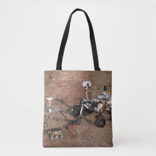 Drie generaties Marsrovers. Tote Bag