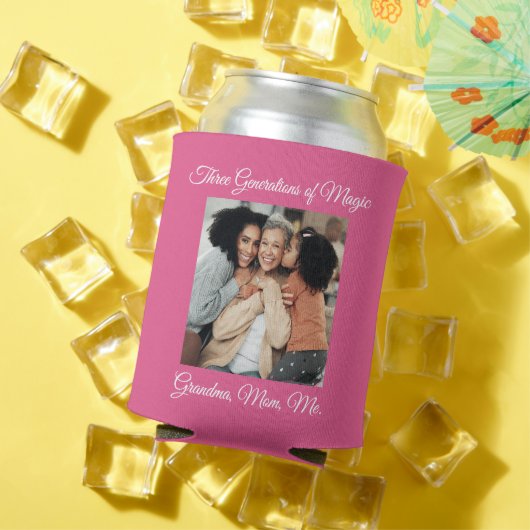 Drie generaties van liefde oma, moeder, mij Foto Blikjeskoeler (Insitu Zomer)