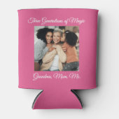 Drie generaties van liefde oma, moeder, mij Foto Blikjeskoeler (Voorkant)