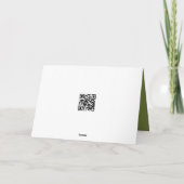 Drie gesloten deuren om aan je te denken kaart (Achterkant)