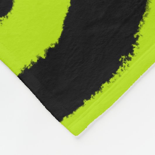 Drie gestripte gifdekkikker fleece deken (Hoek)