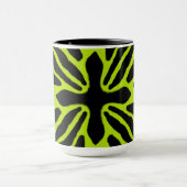 Drie gestripte gifdekkikker mok (Midden)