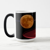 Drie gevarieerde maan magische mok (Links)