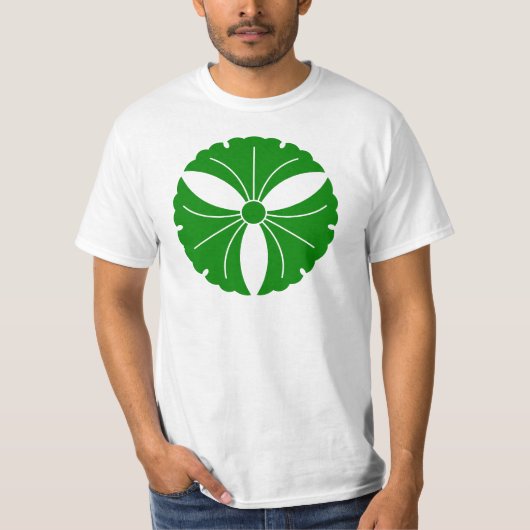 Drie ginkgo-blad T-shirt (Voorkant)