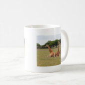 Drie Giraffe op Fossil Rim Koffiemok (Voorkant rechts)