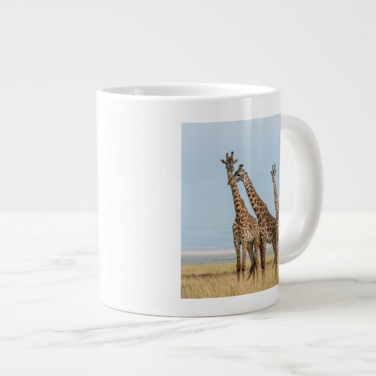 Drie Giraffes Grote Koffiekop (Voorkant rechts)