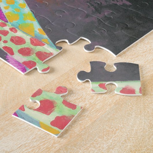 Drie Giraffes Legpuzzel (Zijkant)