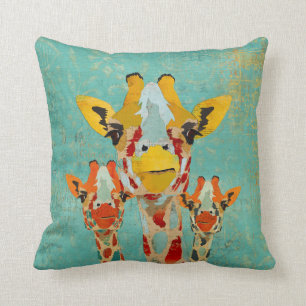 Drie Giraffes MoJo Pillow Kussen