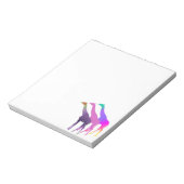 Drie Giraffes Ontwerp 5 Notitieblok (Linkerzijde)