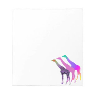 Drie Giraffes Ontwerp 5 Notitieblok
