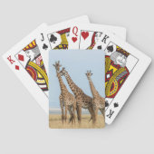 Drie Giraffes Pokerkaarten (Achterkant)