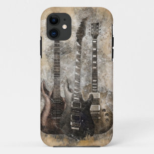 Drie gitaren Case-Mate iPhone case