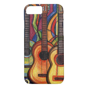 Drie gitaren Case-Mate iPhone case