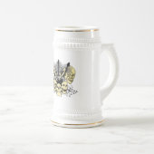 Drie gitaren met Skulls Bierpul (Voorkant rechts)